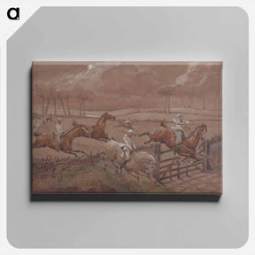 アートパネル-The Night Riders of Nacton: The Last Field near Nacton Heath
 - イェール大学アートギャラリー Canvas.