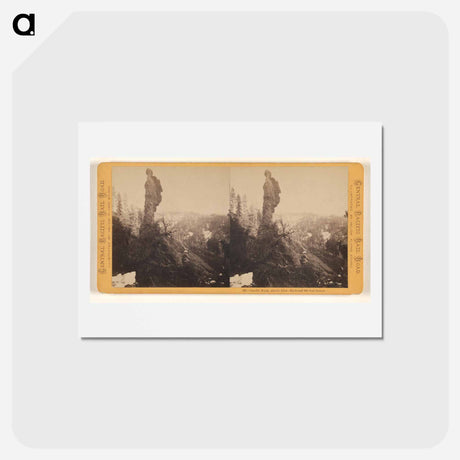 アートポストカード-Candle Rock Above Alta
 - エドワード マイブリッジ Postcard.