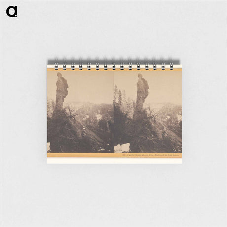 アートメモ帳-Candle Rock Above Alta
 - エドワード マイブリッジ Memo.