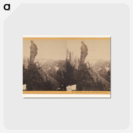 アートポストカード-Candle Rock Above Alta
 - エドワード マイブリッジ Postcard.