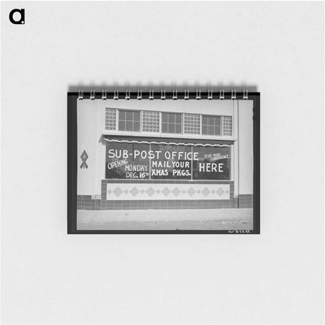アートメモ帳-Salt Creek
 - ラッセル リー Memo.