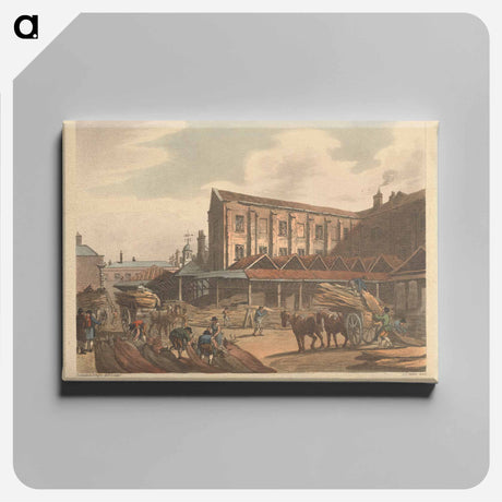 アートパネル-Leaden Hall Market
 - イェール大学アートギャラリー Canvas.