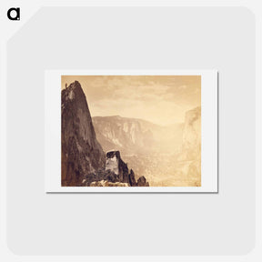 アートポストカード-Sentinel Rock and Valley
 - エドワード マイブリッジ Postcard.