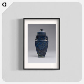 アートポスター-Covered Vase with Dragon Handles
 - セントルイス美術館 Poster.