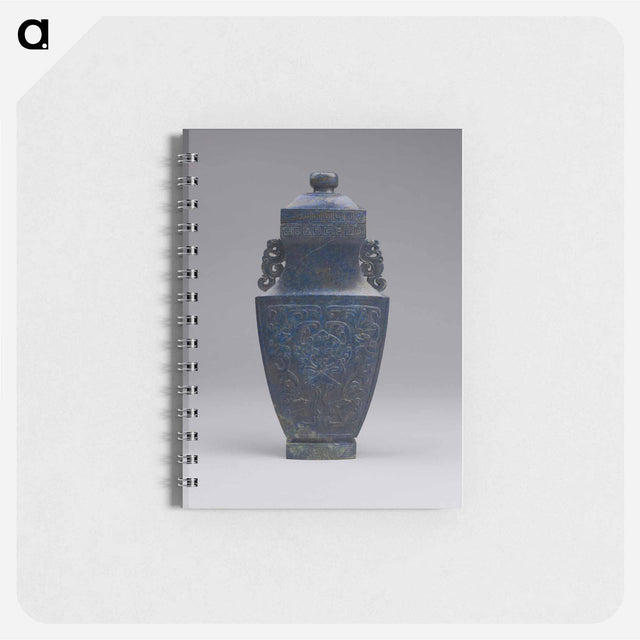 アートメモ帳-Covered Vase with Dragon Handles
 - セントルイス美術館 Memo.