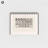 アートメモ帳-Man on Horse
 - エドワード マイブリッジ Memo.
