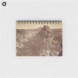 アートメモ帳-The Half Dome from Glacier Point, Yosemite
 - エドワード マイブリッジ Memo.