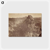 アートポストカード-The Half Dome from Glacier Point, Yosemite
 - エドワード マイブリッジ Postcard.