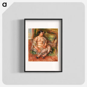 アートポスター-Seated Odalisque
 - バーンズ・コレクション Poster.