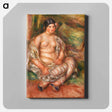 アートパネル-Seated Odalisque
 - バーンズ・コレクション Canvas.