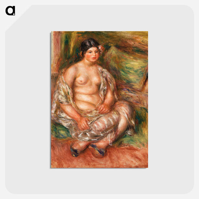 アートポストカード-Seated Odalisque
 - バーンズ・コレクション Postcard.