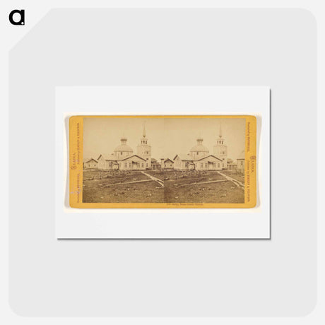 アートポストカード-Sitka, Russo Greek Church
 - エドワード マイブリッジ Postcard.