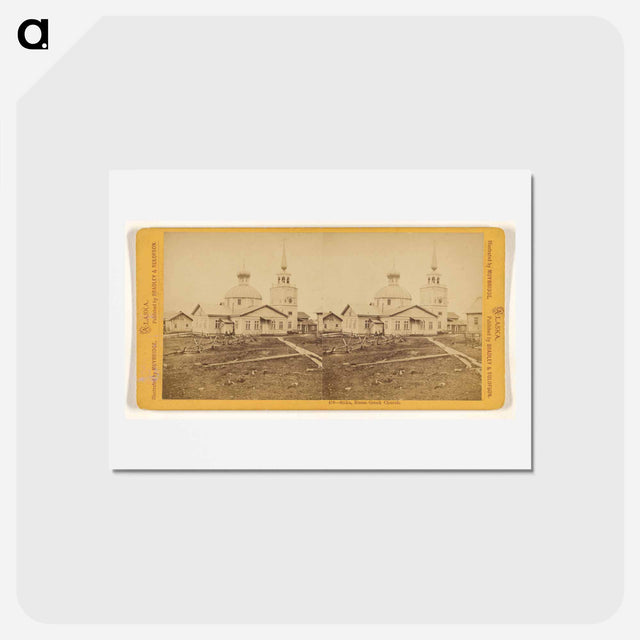 アートポストカード-Sitka, Russo Greek Church
 - エドワード マイブリッジ Postcard.