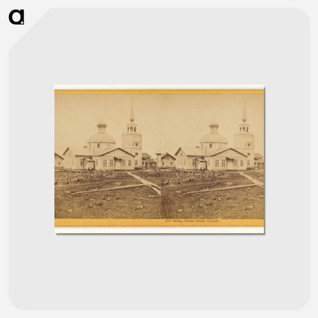 アートポストカード-Sitka, Russo Greek Church
 - エドワード マイブリッジ Postcard.