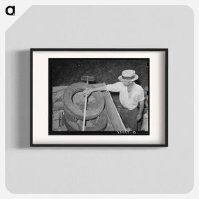 アートポスター-Migrant Worker, Wagoner County
 - ラッセル リー Poster.