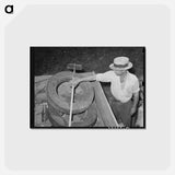 アートポストカード-Migrant Worker, Wagoner County
 - ラッセル リー Postcard.