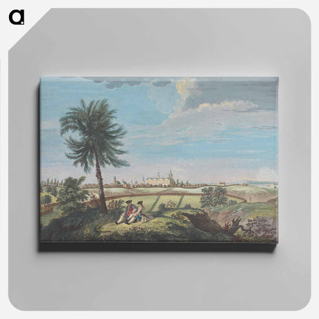 アートパネル-View of the City of New York: A South East View of the City of New York in North America
 - イェール大学アートギャラリー Canvas.
