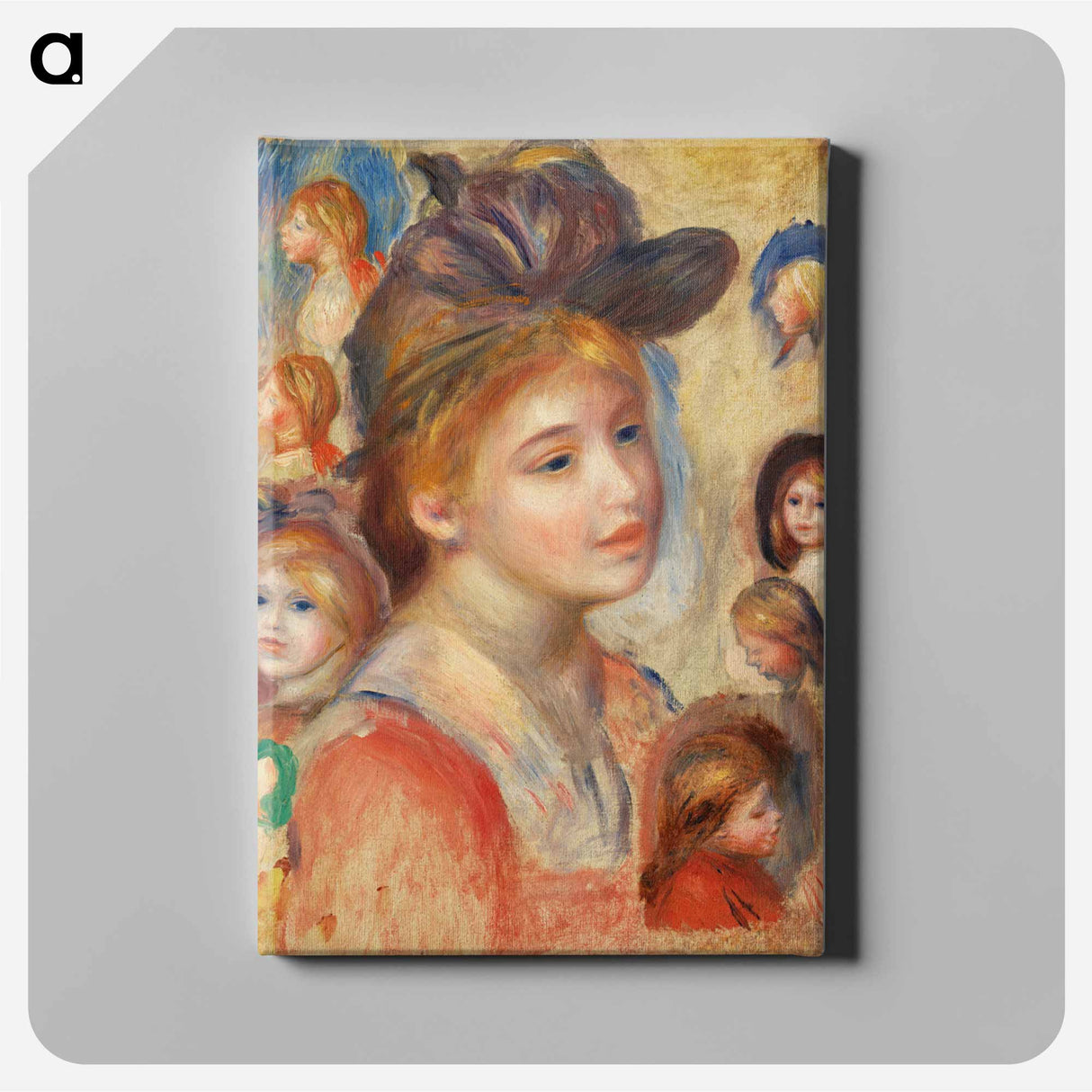 アートパネル-Study of Girls' Heads
 - バーンズ・コレクション Canvas.