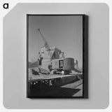 アートパネル-Farmers Leaving Liquid Feed Loading Station
 - ラッセル リー Canvas.