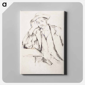 アートパネル-Leaning Smoker
 - バーンズ・コレクション Canvas.