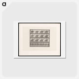 アートポストカード-Man on Horse
 - エドワード マイブリッジ Postcard.