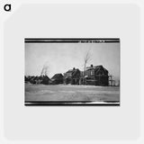 アートポストカード-House under construction
 - ラッセル リー Postcard.