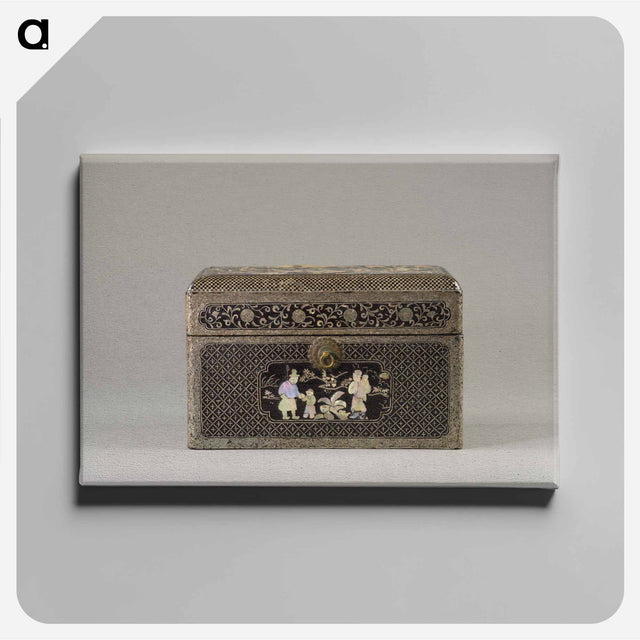 アートパネル-Decorated Covered Box
 - セントルイス美術館 Canvas.