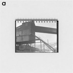 アートメモ帳-Consumers. Blue Blaze coal mine. Near Price, Utah. - ドロテア ラング Memo.