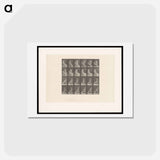 アートポストカード-A Drink Offered
 - エドワード マイブリッジ Postcard.