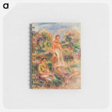 アートメモ帳-Standing and Seated Women in a Landscape
 - バーンズ・コレクション Memo.