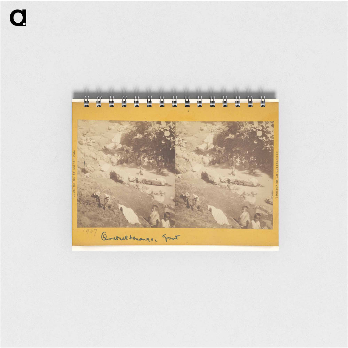アートメモ帳-Baths of Amolongo
 - エドワード マイブリッジ Memo.