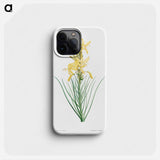 Yellow asphodel - Pierre Joseph Redouté Phone Case.