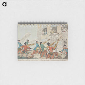 アートメモ帳-Irish Fortune Hunters storming the Bristol Boarding School; or, Potatoe Artillery for ever
 - イェール大学アートギャラリー Memo.