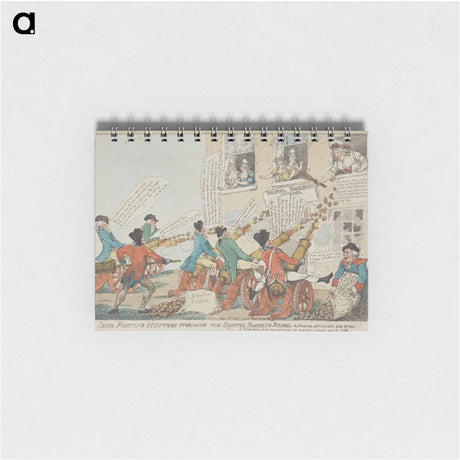 アートメモ帳-Irish Fortune Hunters storming the Bristol Boarding School; or, Potatoe Artillery for ever
 - イェール大学アートギャラリー Memo.