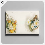 アートパネル-Chrysanthemum Prints
 - ボストン公共図書館 Canvas.