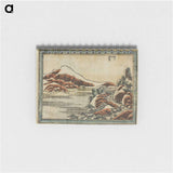 Eight Views of Ōmi - 葛飾 北斎 Memo.