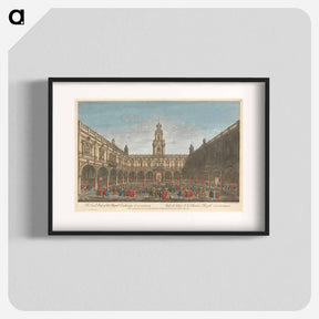 アートポスター-The Inside View of the Royal Exchange at London
 - イェール大学アートギャラリー Poster.