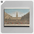 アートパネル-The Inside View of the Royal Exchange at London
 - イェール大学アートギャラリー Canvas.