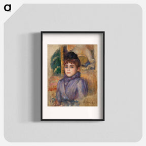 アートポスター-Portrait of a Young Woman
 - バーンズ・コレクション Poster.