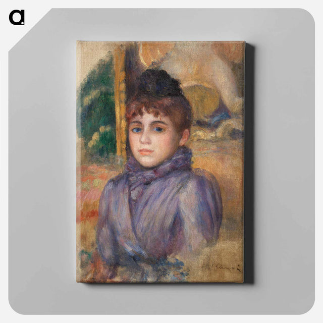 アートパネル-Portrait of a Young Woman
 - バーンズ・コレクション Canvas.