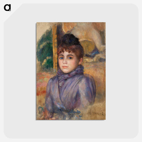 アートポストカード-Portrait of a Young Woman
 - バーンズ・コレクション Postcard.