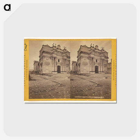 アートポストカード-Church of San Francisco, Guatemala
 - エドワード マイブリッジ Postcard.