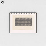 アートメモ帳-Washing Line Nude
 - エドワード マイブリッジ Memo.