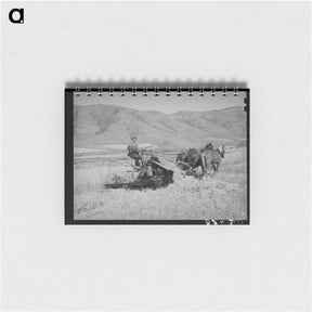 アートメモ帳-Cowboy's Bedroll
 - ラッセル リー Memo.