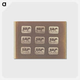 アートポストカード-Trotting
 - エドワード マイブリッジ Postcard.