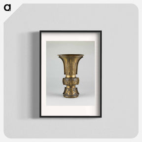 アートポスター-Archaistic Wine Vessel Vase
 - セントルイス美術館 Poster.