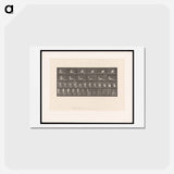アートポストカード-Man on Rowing Machine
 - エドワード マイブリッジ Postcard.