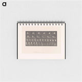 アートメモ帳-Man on Rowing Machine
 - エドワード マイブリッジ Memo.