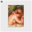 アートポストカード-Young Girl (Torse nu de jeune fille) - バーンズ・コレクション Postcard.