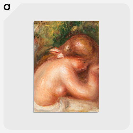 アートポストカード-Young Girl (Torse nu de jeune fille) - バーンズ・コレクション Postcard.